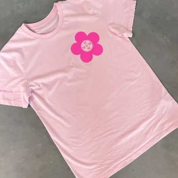 Maison de Monaco Mdm T Shirt Rose (1)
