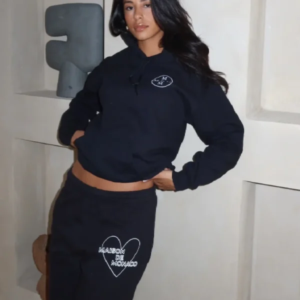 Maison de Monaco The Black Amore Sweatpants (3)