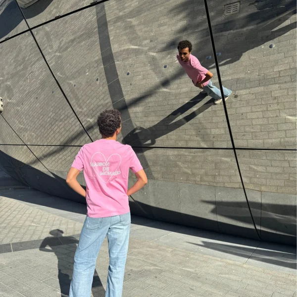 Maison de Monaco​ The Pink Amore T Shirt (3)