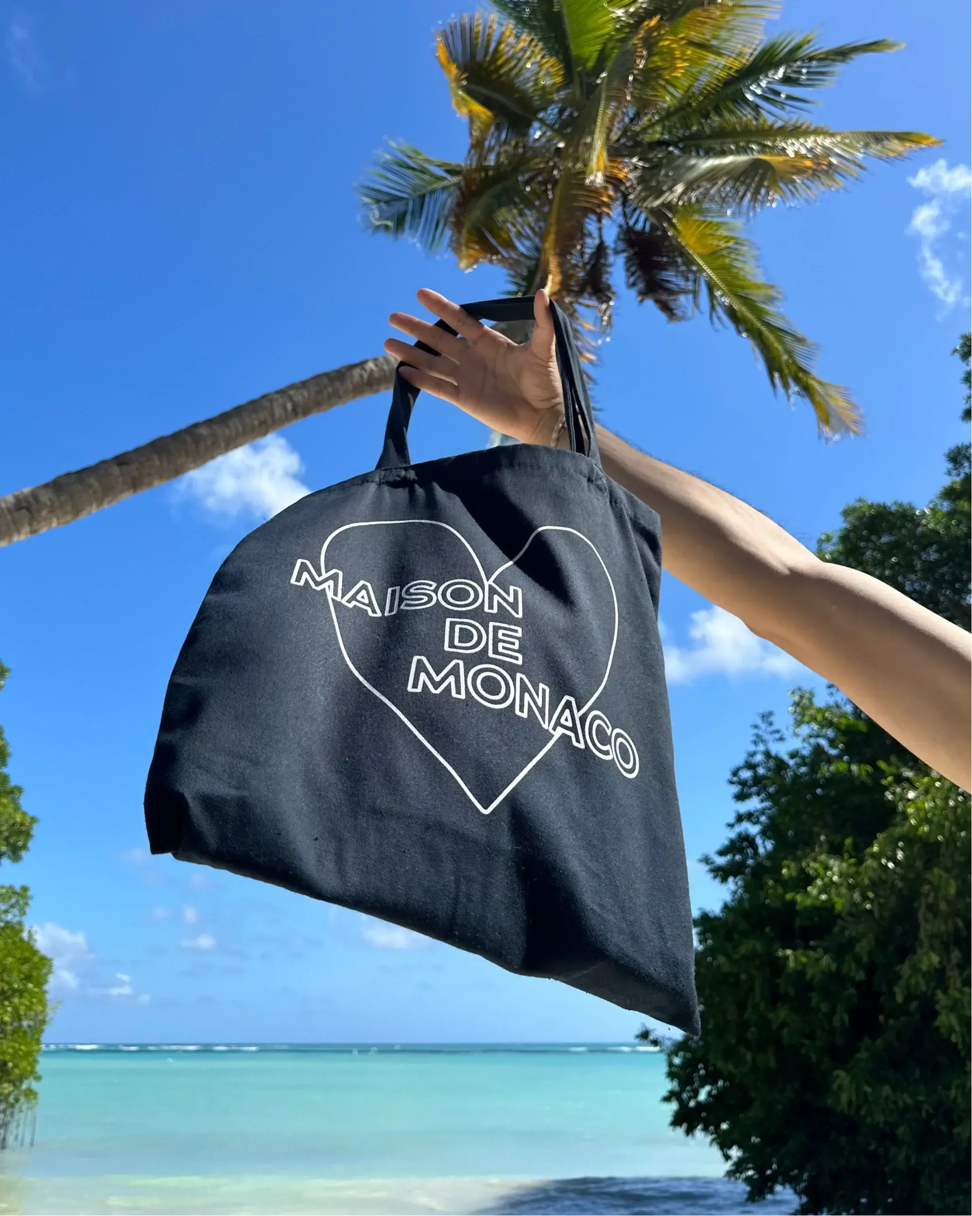The Amore Tote Bag Maisons de Monaco The Amore Tote Bag Maisons de Monaco